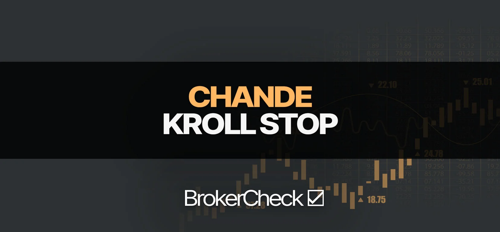 Chande Kroll Stop: Formel, Indikator, Strategie